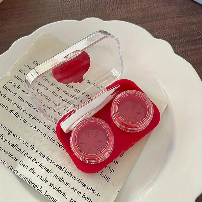 18103 1b-165 Estuche Compacto y Portátil para Lentes de Contacto