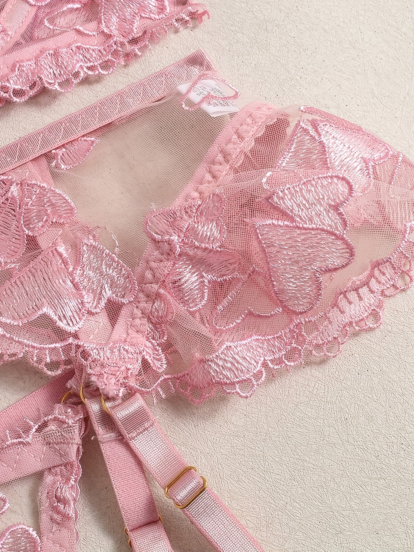 19561 ID-265 Lencería Sexy 4 Pzas