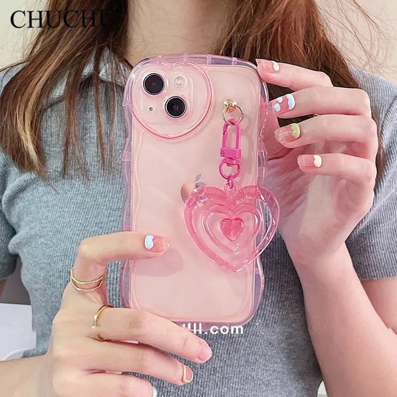 13768 2b-02-09 Funda de silicona transparente 3D 1 Pza