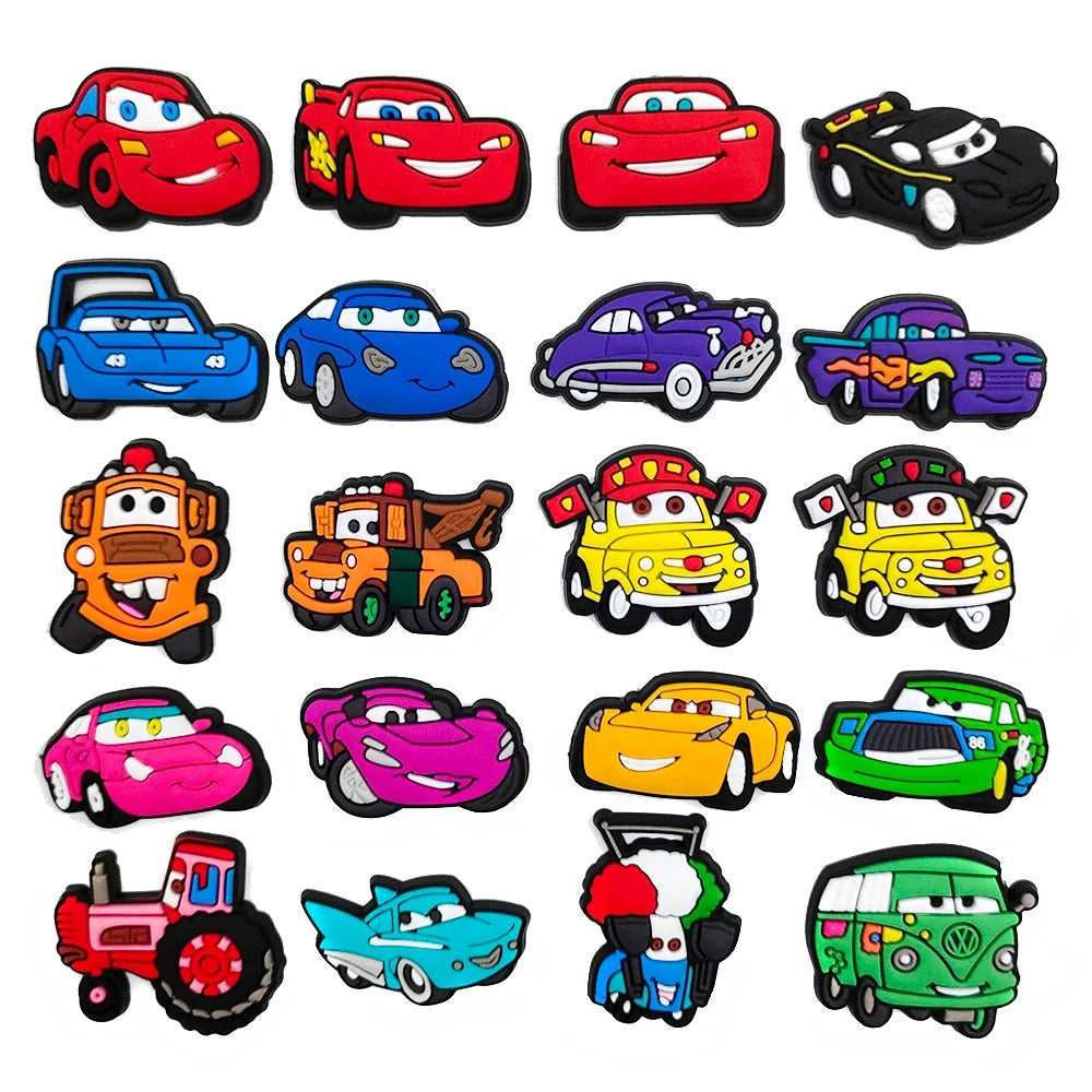6647 a10-12 Pines 20 piezas para Crocs de Cars
