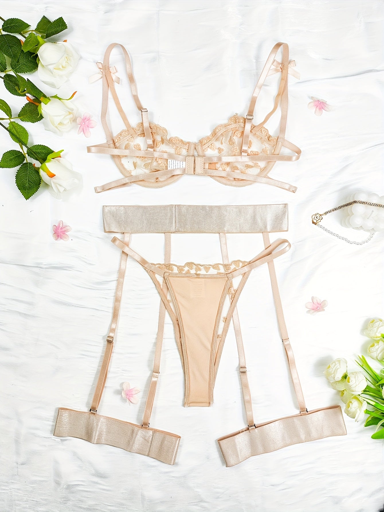 19638 id-219 Lenceria Erotica 3 Pzas