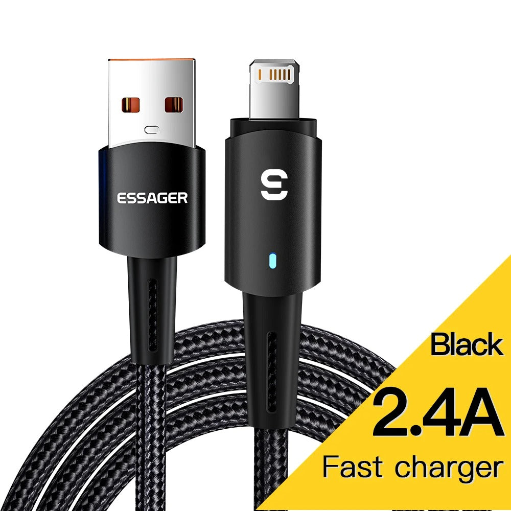 17657 2t-001 Essager-Cable USB de carga rápida para IPhone