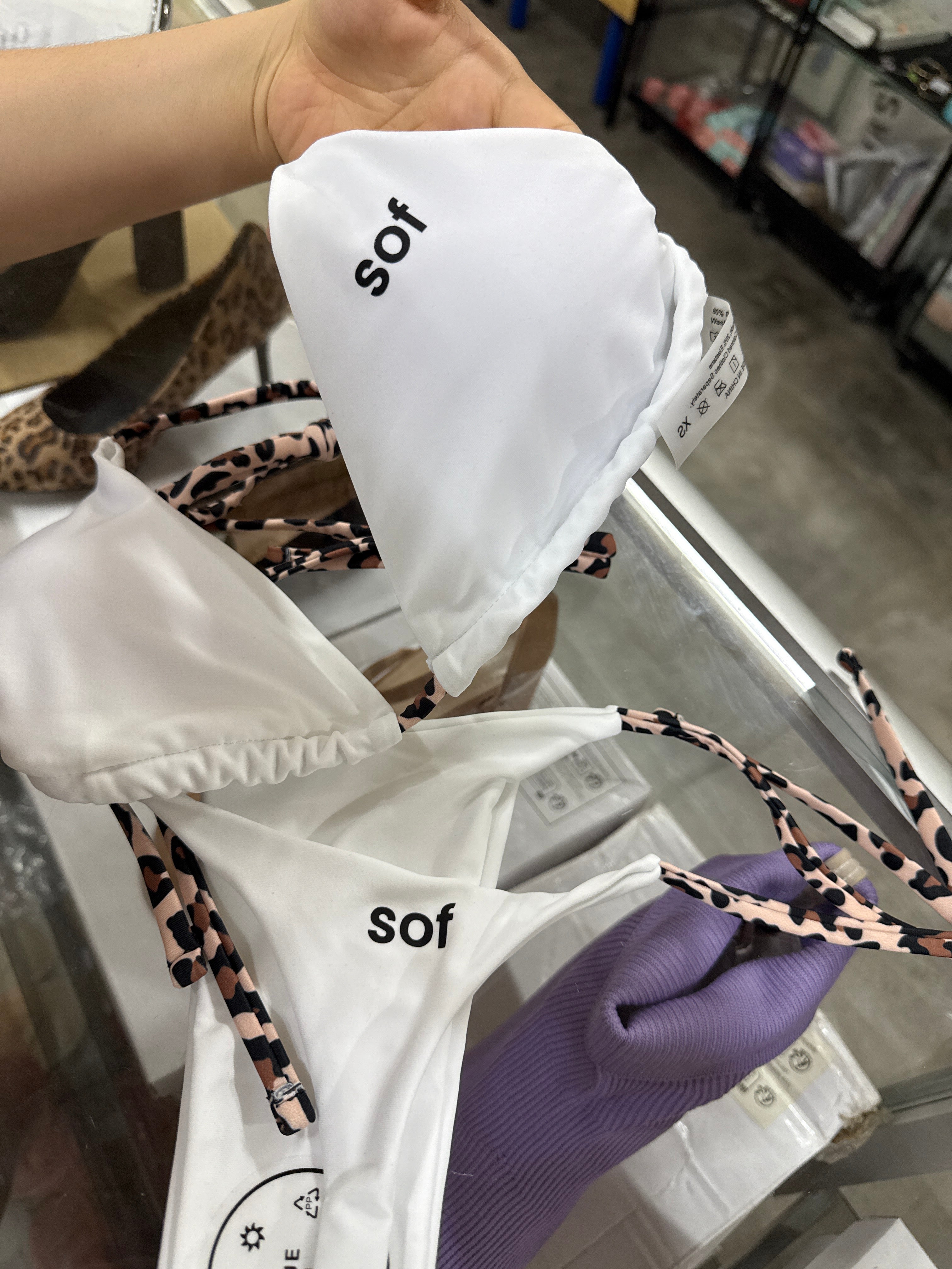 19640 id-301 Bikini Lizo Lazo Leopardo 2 Pzas