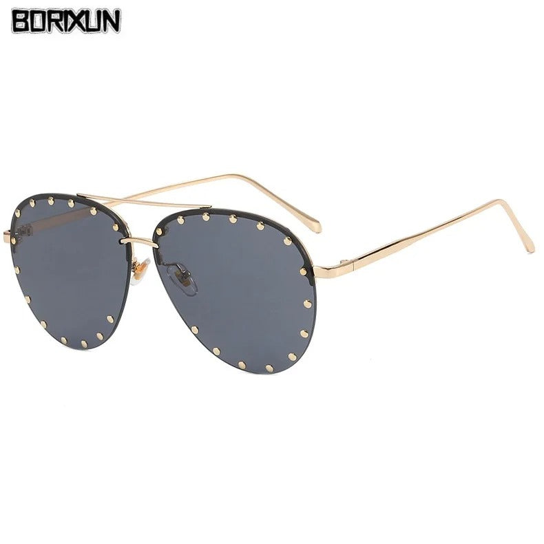 16312 1l-384 Gafas de sol con diamantes 1 Pza