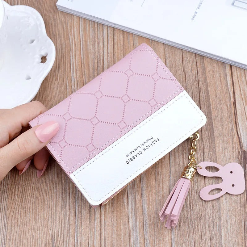 15229 1t-002 Cartera corta de retazos 1 Pza