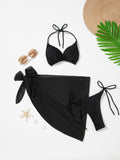 19745 1a-018 Conjunto bikini elegante 3 Pzas