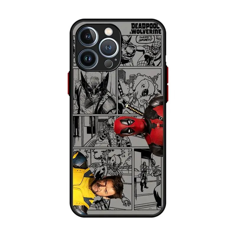 16427 1b-021 Funda de teléfono de Marvel Deadpool