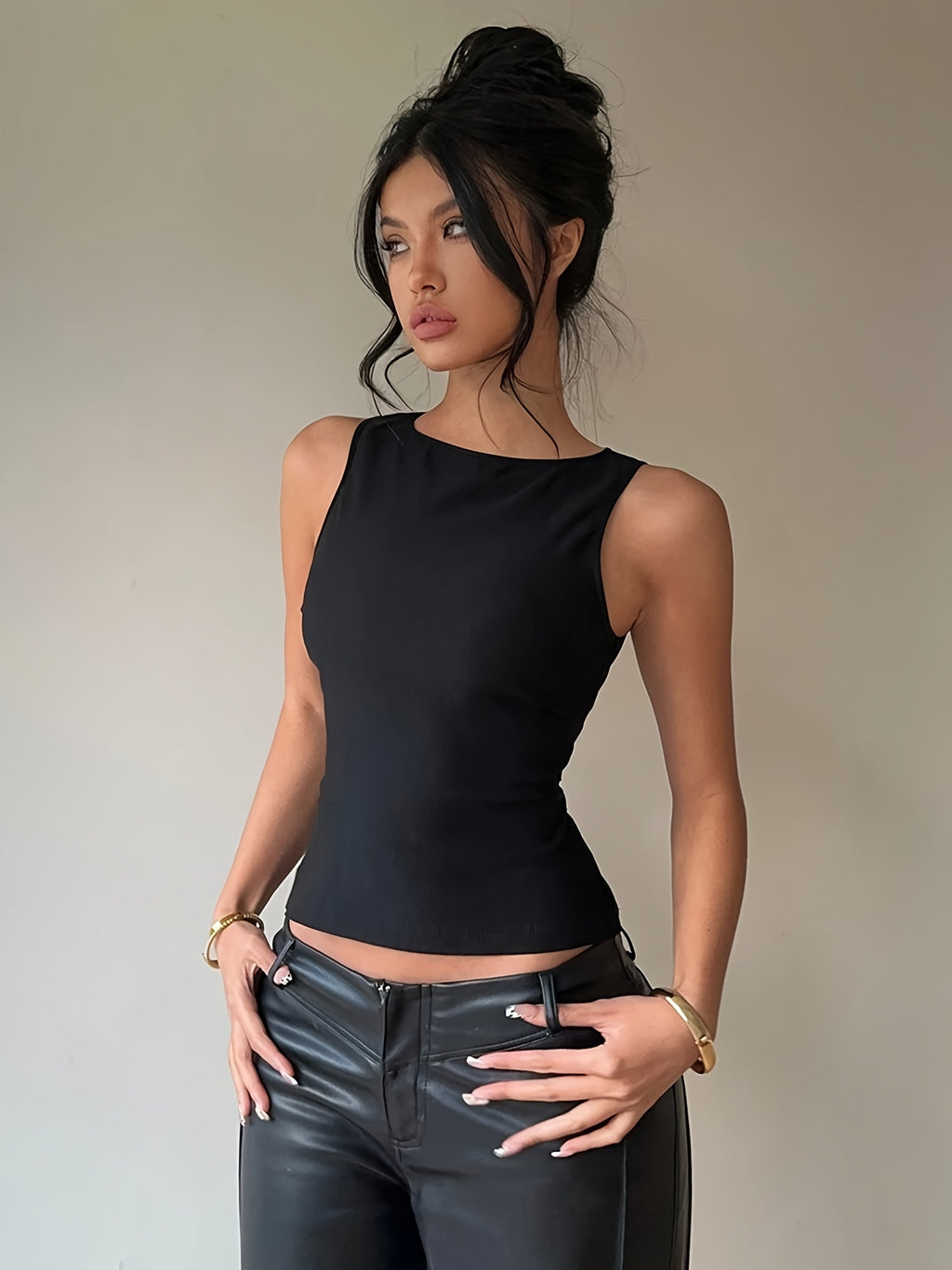19610 1a-119 Blusa Elegante de Verano para Mu