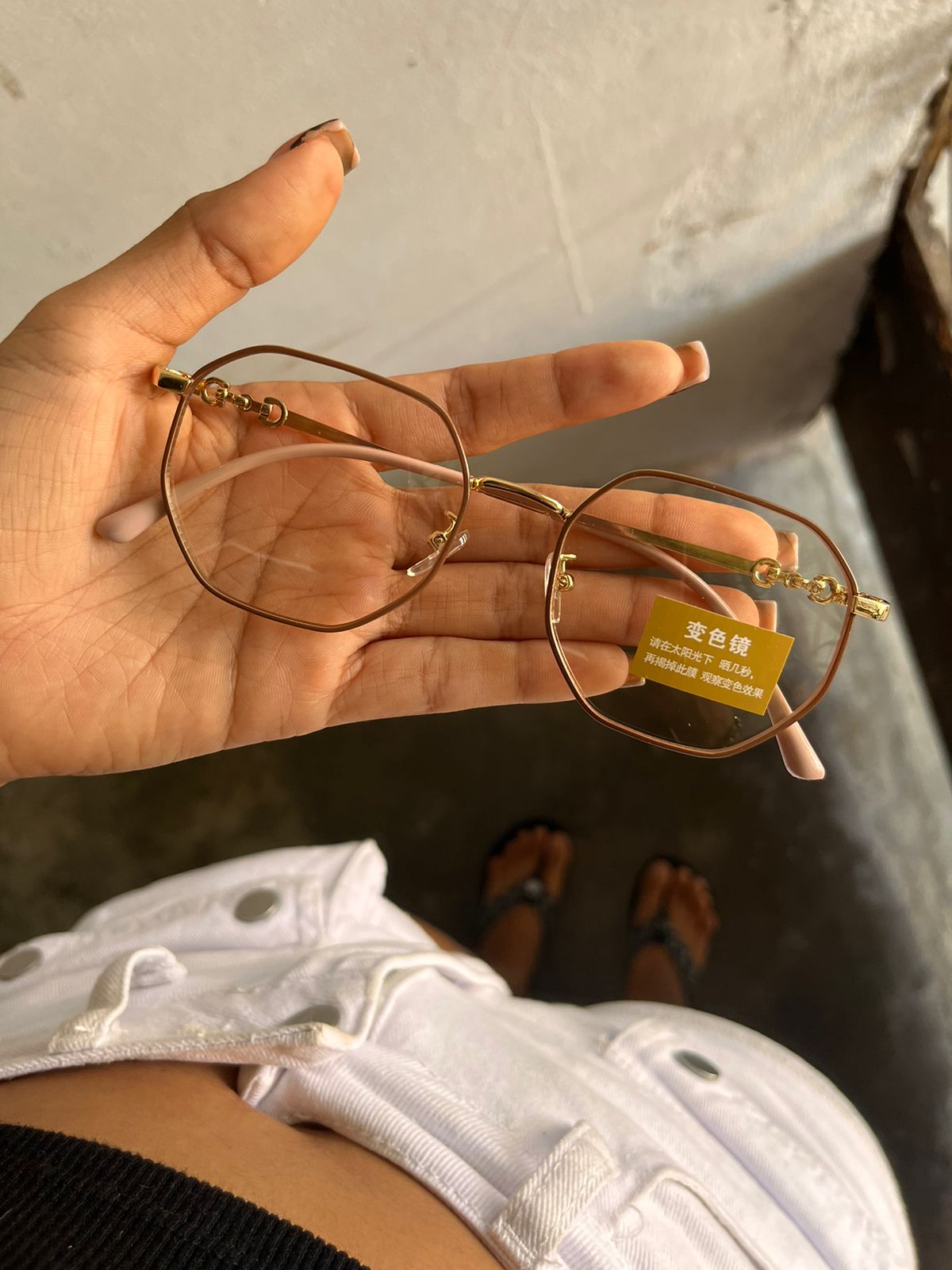 10656 1l-394 Gafas fotocromáticas inteligentes para mujer