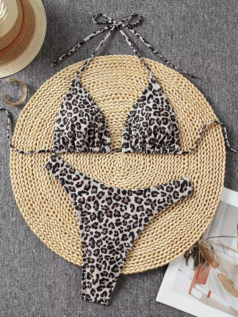 19921 1a-082 Traje de Baño Bikini Sexy de Dos Piezas 2Pzs