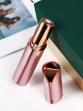 5356 1b-023 Mini depiladora de cejas, forma de lápiz labial Facial, depilación portátil para mujeres, herramienta de afeitar indolora