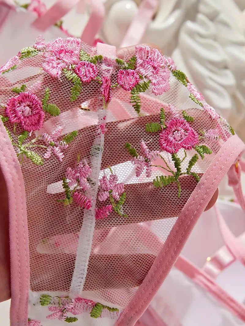 19821  id- 219 Conjunto de lencería 2pzs