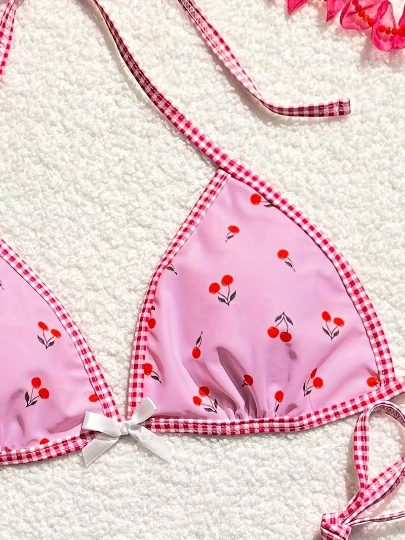 19849 1a-110  Bikini de mujer con estampado 2PZS