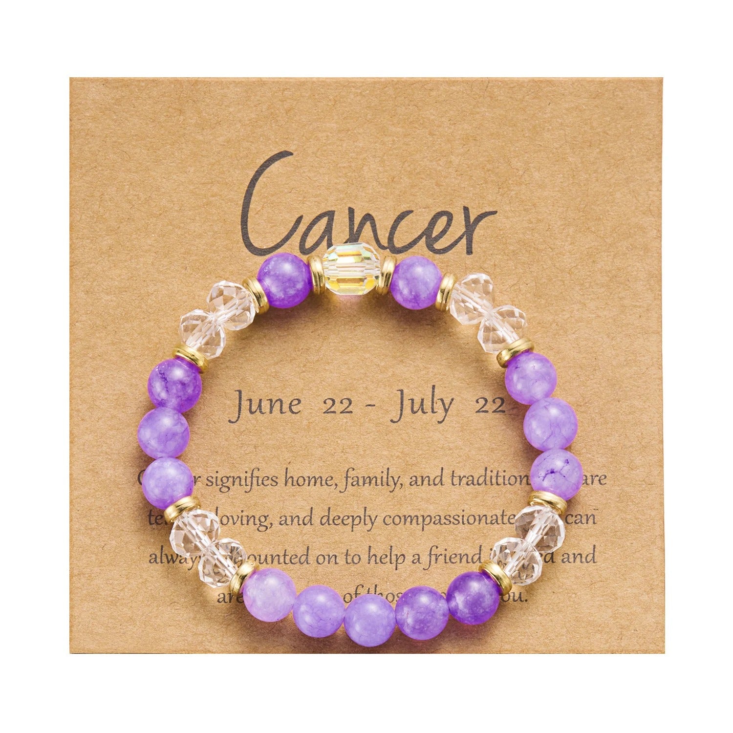 13794 1b-022 Pulsera de cuentas de constelación 1 Pza