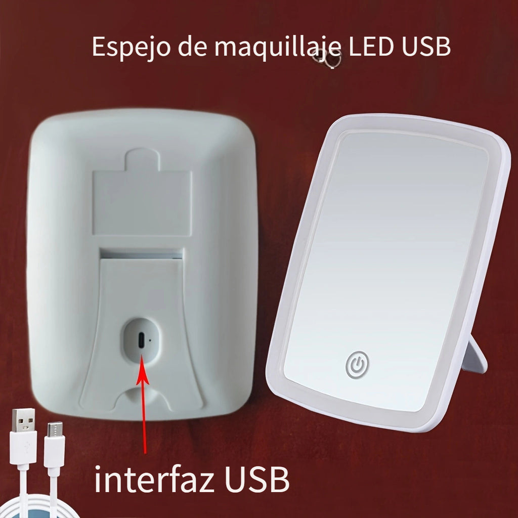 18307 2b-004 Espejo de Maquillaje LED 1 Pza