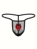 13657 2b-02-08 Tanga de malla ultrafina para hombre 1 Pza