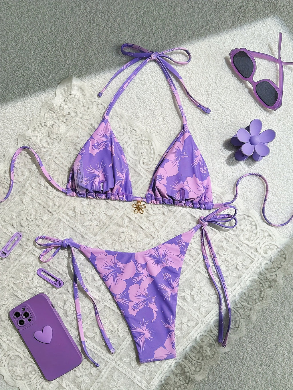 19632 ID-301 Bikini Floral 2 Pzas