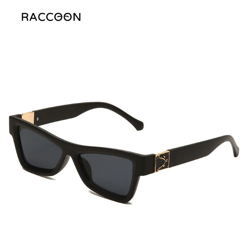 5457 b03-09 Gafas de sol pequeñas de estilo Hip Hop para hombre y mujer