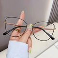 6673 a10-15 Gafas de Metal con montura de ojo de gato