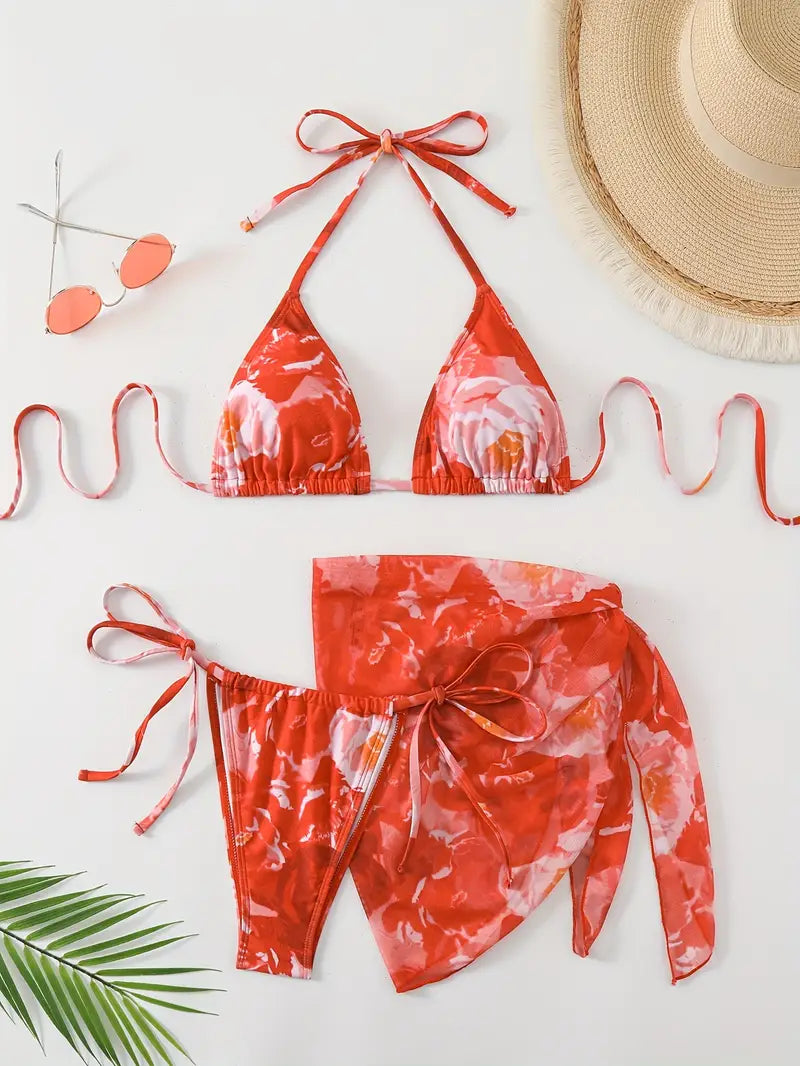 19138 1a-001 Conjunto de Bikini 3 Pzas