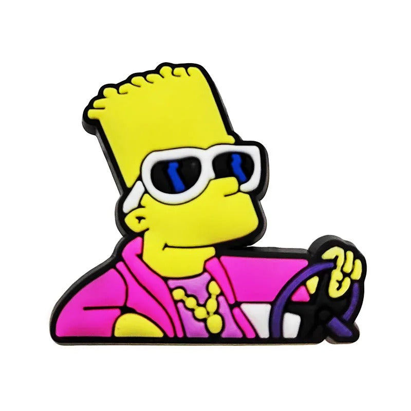 6260 a10-07 Sandalias de PVC de dibujos animados de Disney Simpson