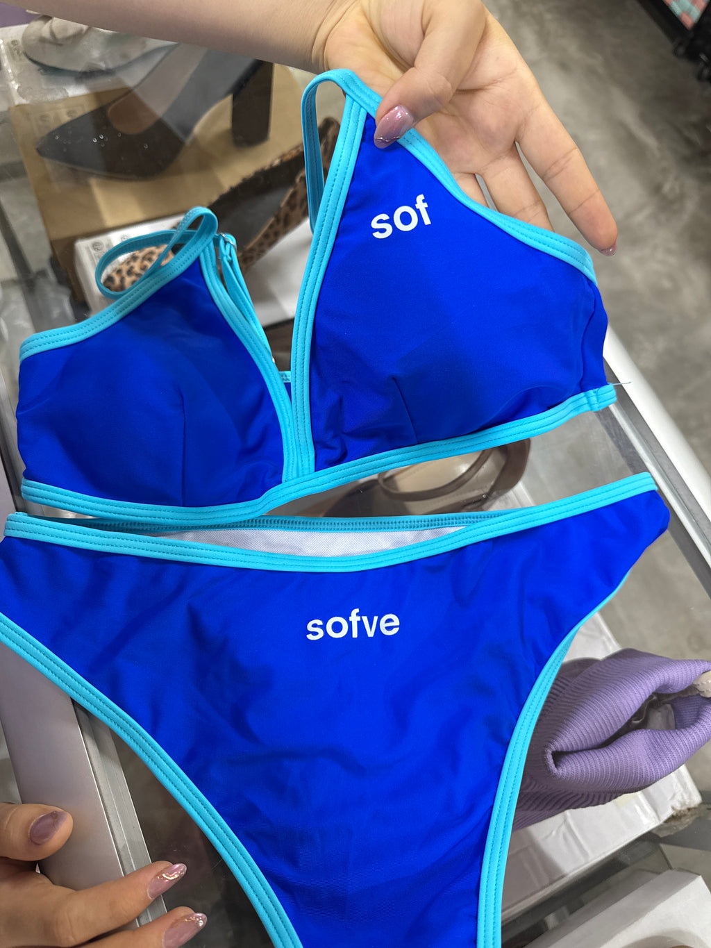 19684 1a-106 Bikini Azul 2 Pzas