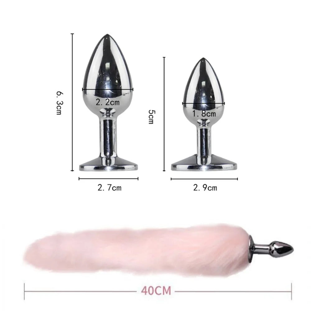16577 1a-002 Juguetes sexuales de cola de zorro 1 Pza