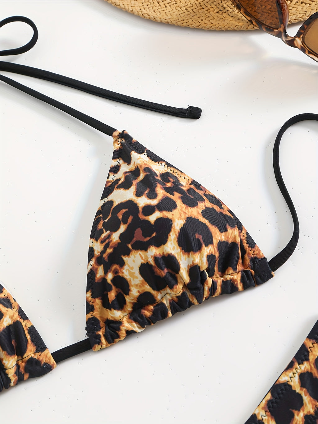 19683 ID-301 Bikini Estampado Leopardo 2 Pzas