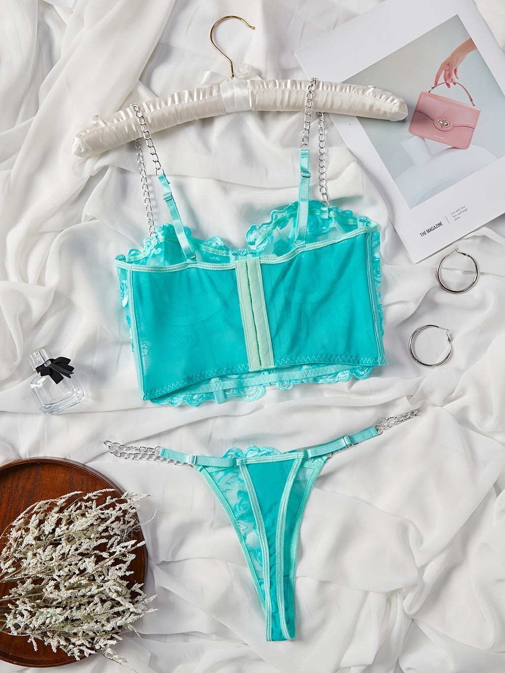 19565 ID-265 Conjunto de Lencería Sexy 2 Pzas