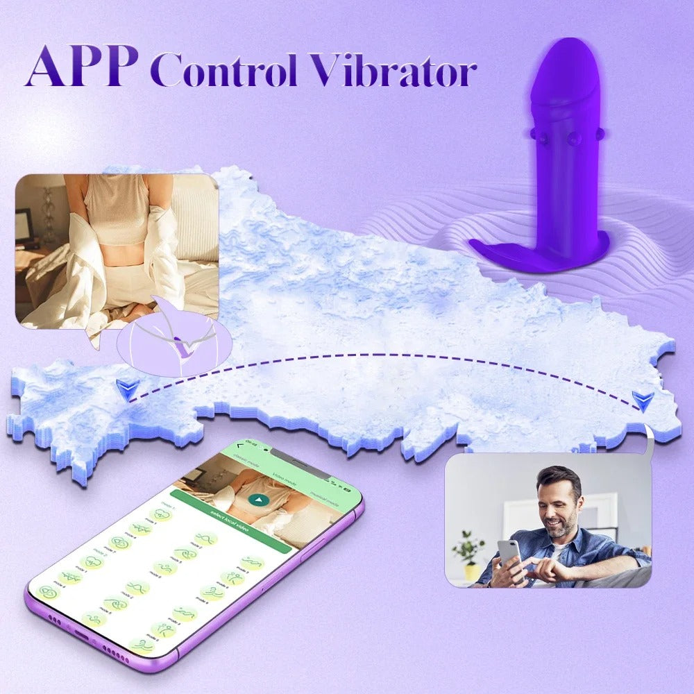 16493 1c-002 Consolador vibrador inalámbrico 1 Pza