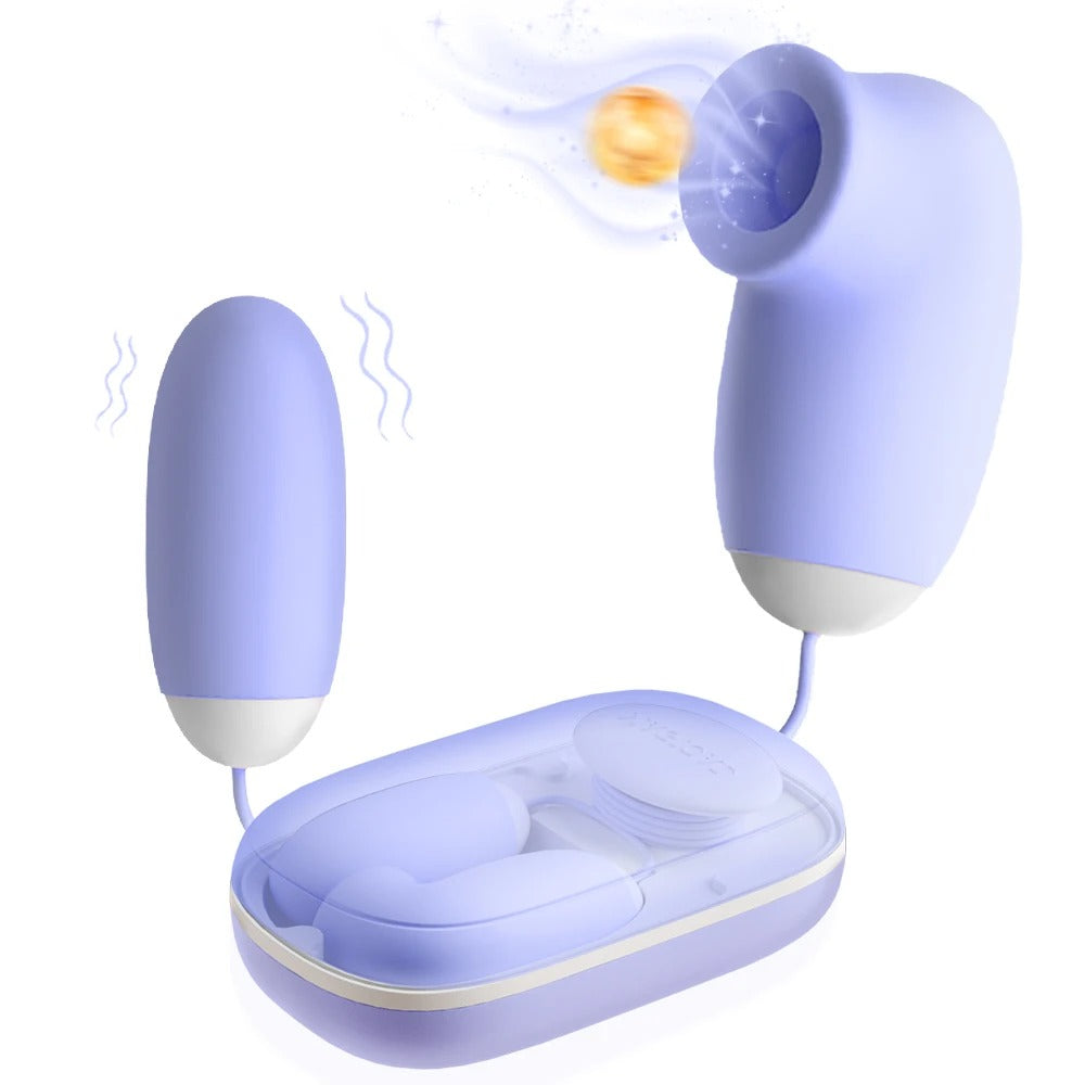 13540 1b-020 Huevo vibrador de succión mágica para mujer