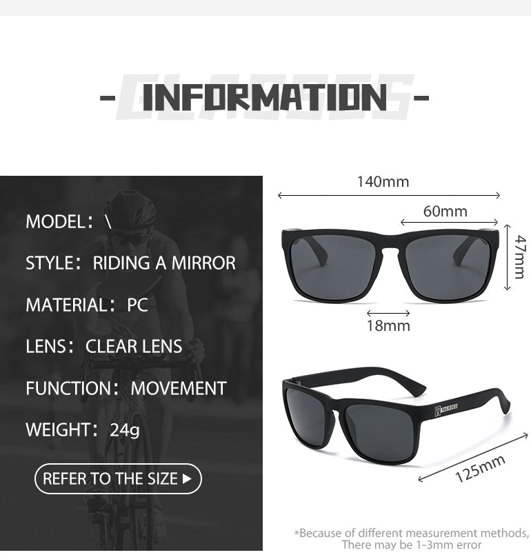 8956 1l-387 Gafas de sol para deportes al aire libre