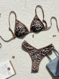 19931 1a-123 Bikini de leopardo sexy