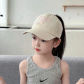 16280 1c-028 Gorras de béisbol con lazos para niños