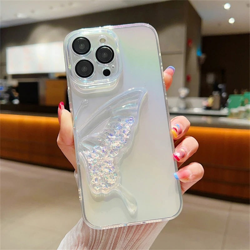 14249 2t-014 Funda con purpurina y lentejuelas 1 Pza