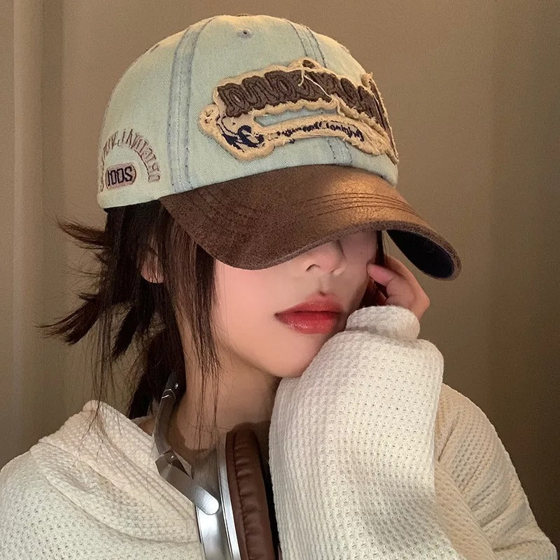 15810 1t-010 Gorra de béisbol con bordado de letras