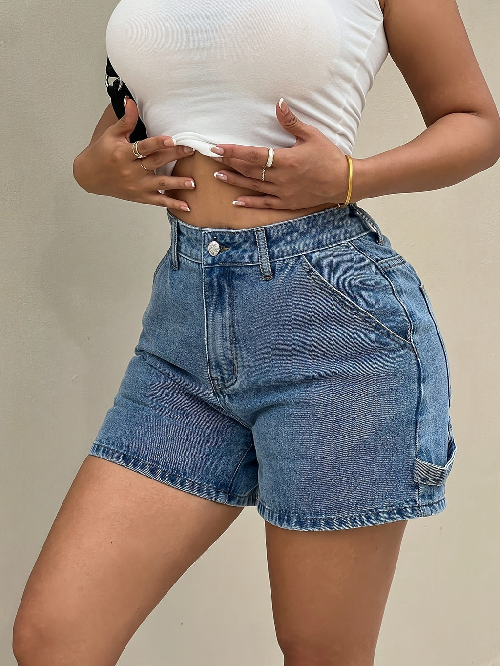 19591 1a-005 Shorts de mezclilla 1 Pza