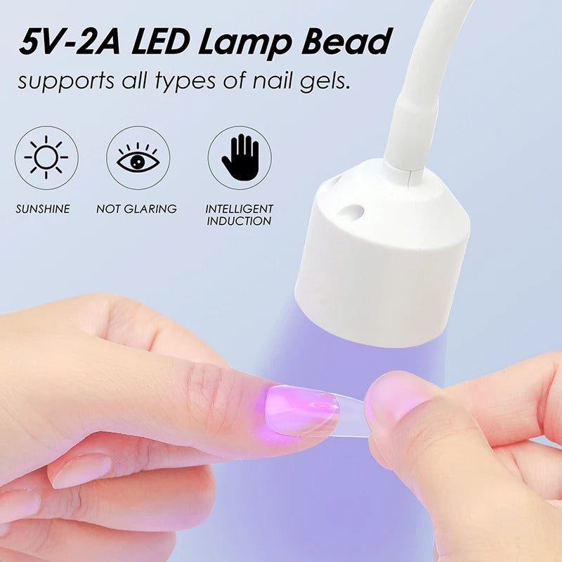 16813 1c-002 Mini USB UV/luz LED para uñas de Gel 1 Pza