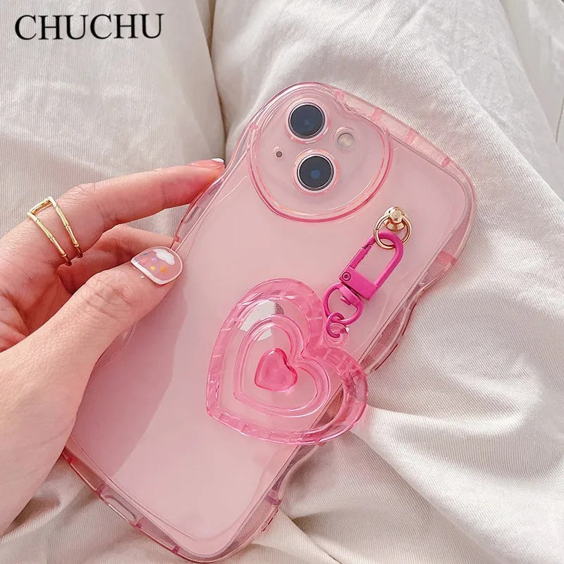 13768 2b-02-09 Funda de silicona transparente 3D 1 Pza