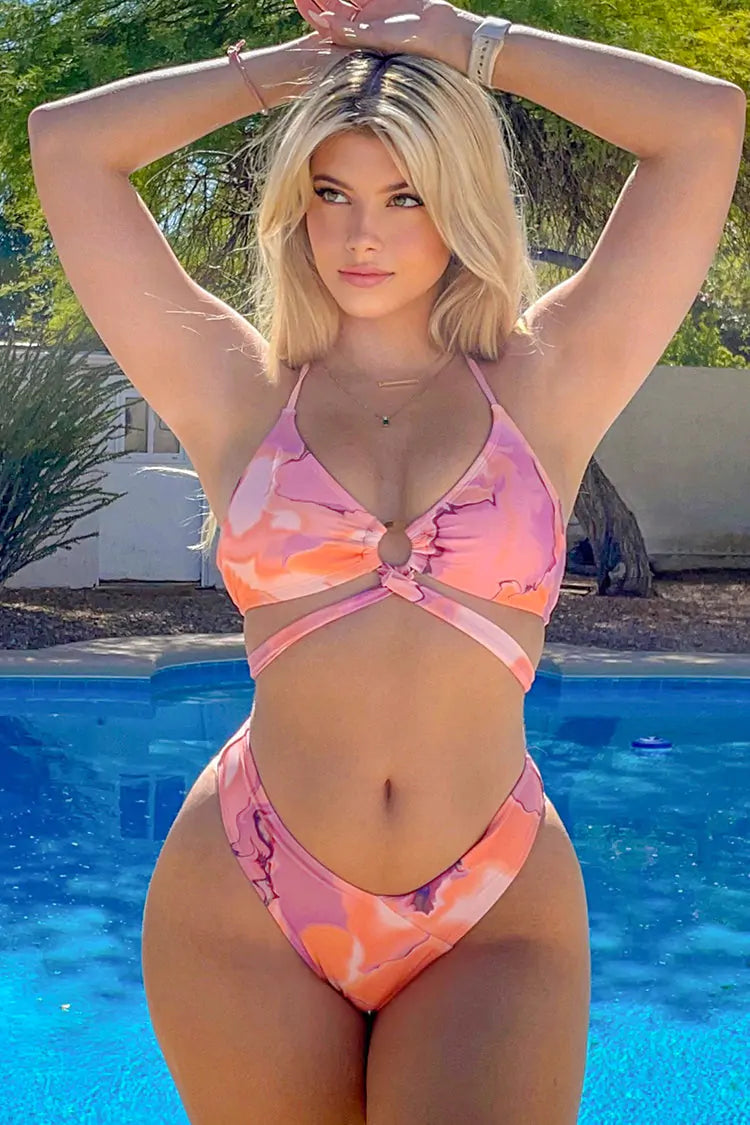 19837 1a-110 Conjunto de bikini elegante 2PZS