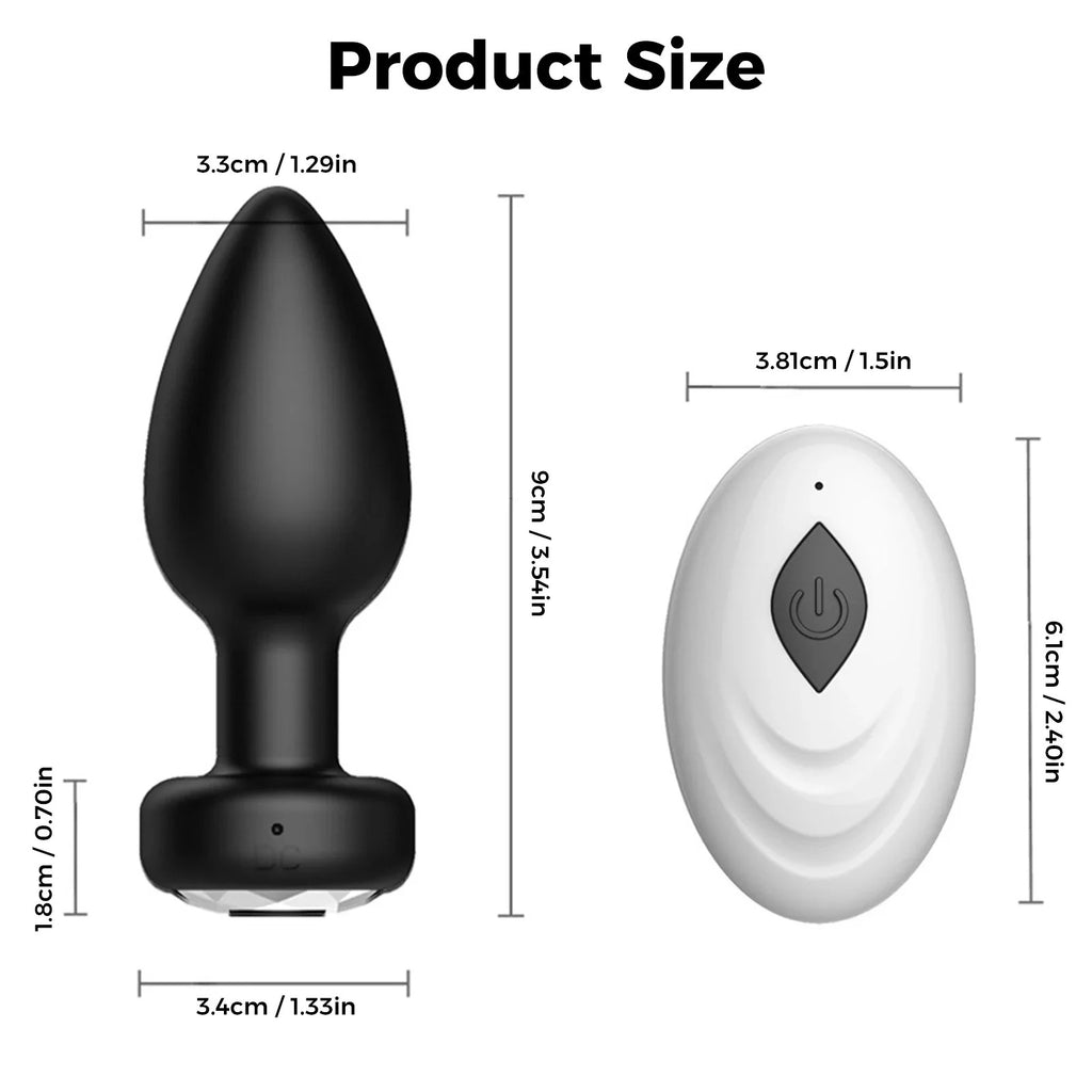 16581 1b-004 Vibrador de tapón Anal 1 Pza