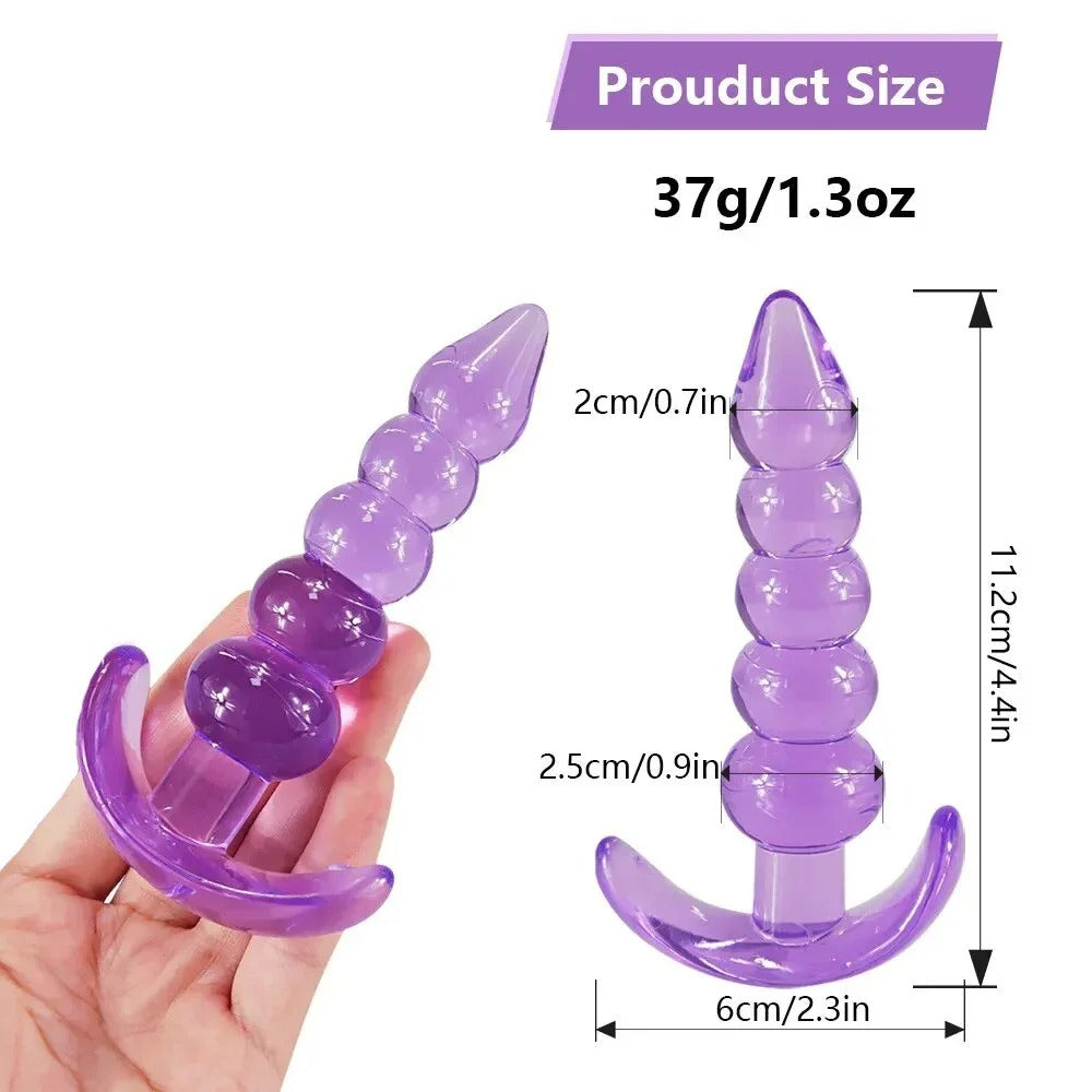 16582 1b-005 Tapones anales de silicona suave 1 Pza