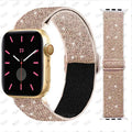 9795 2t-005 Correa una pieza de nailon elástica brillante para Apple Watch