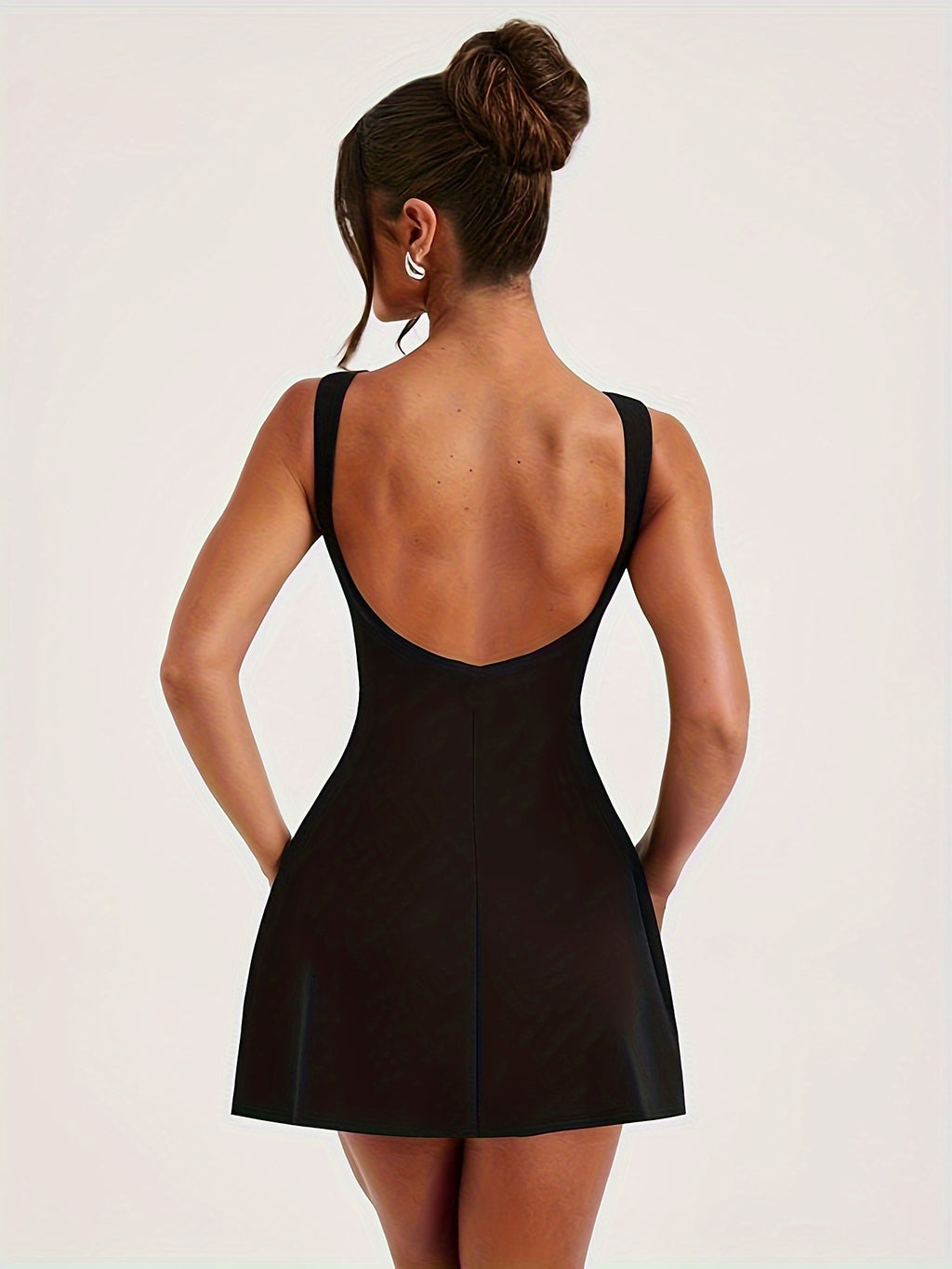 18501 1t-005 Vestido Sin Espalda Ajustado 1 Pza