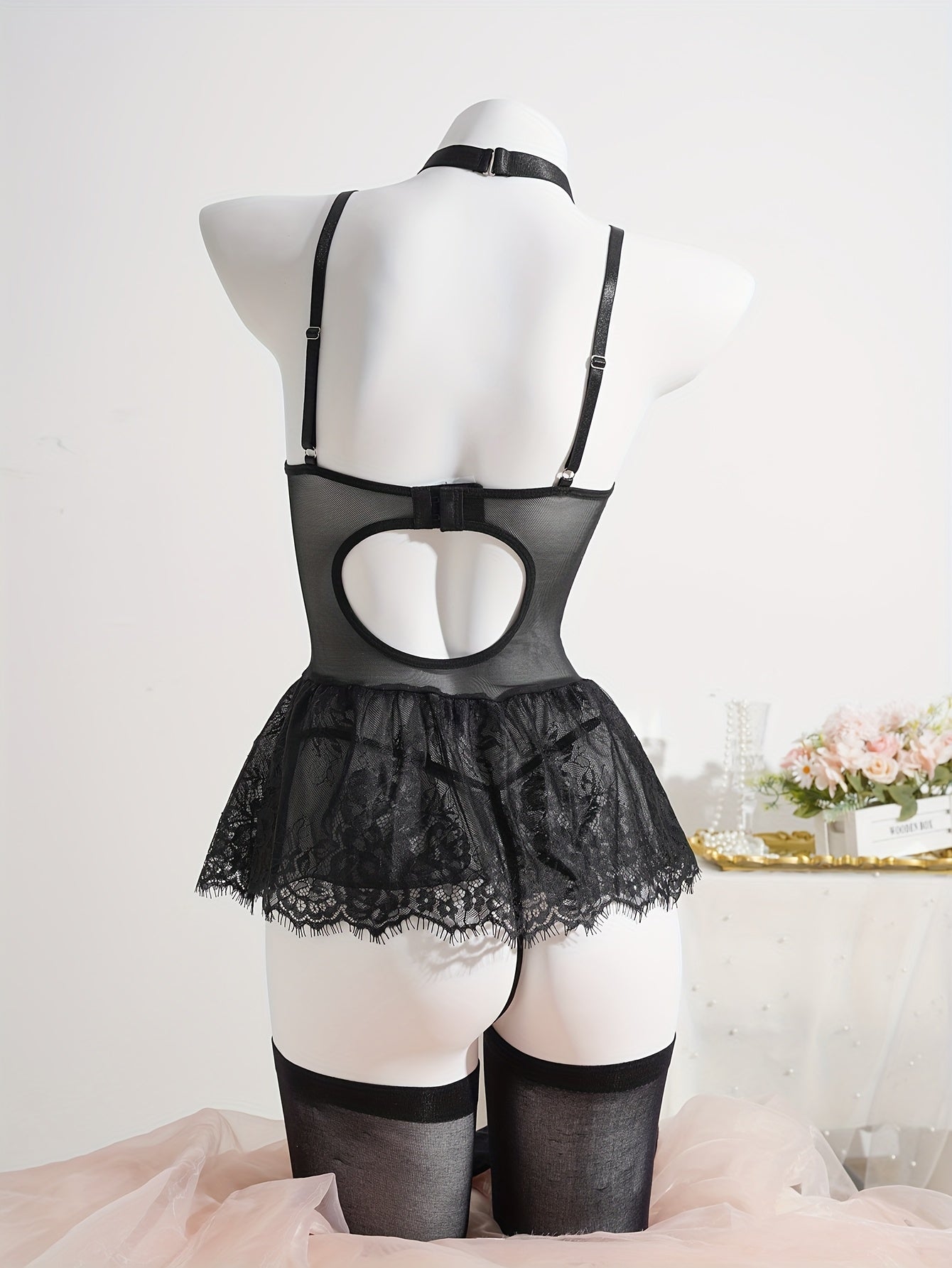 19478 ID-265 Conjunto de Vestido 5 Pzas