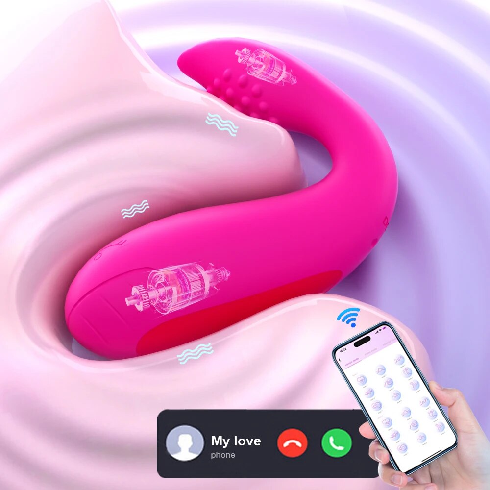 9120 b01-29 Vibrador con Control remoto por Bluetooth