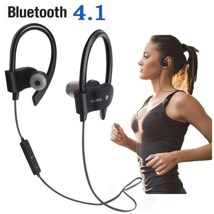 11277 1b-05-04 Auriculares inalámbricos para teléfono móvil, audífonos deportivos con Bluetooth