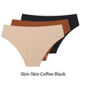 10669 1a-005 Calzones sin costuras de 3 piezas para mujer
