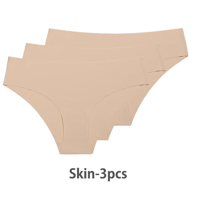 10669 1a-141 Calzones sin costuras de 3 piezas para mujer