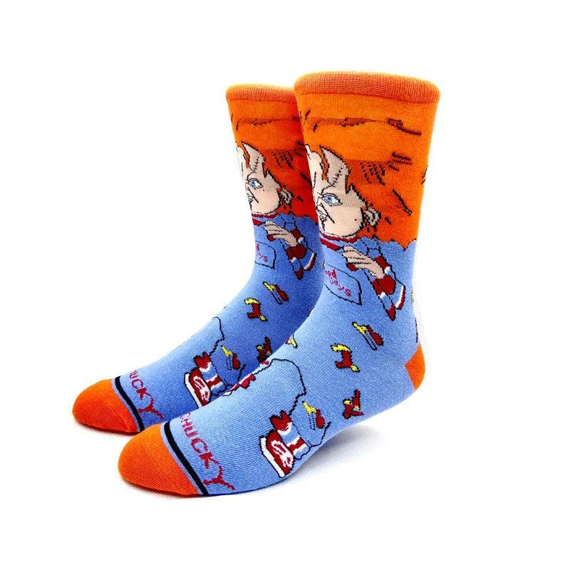 11378 1a-114 Calcetines largos hasta la rodilla para hombre y mujer